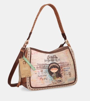 Geanta Crossbody Dama Anekke Menire With Shoulder Curea | 9054326-VZ