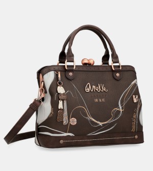 Geanta Crossbody Dama Anekke Nature Shodō Mouthpiece | 2980415-KM