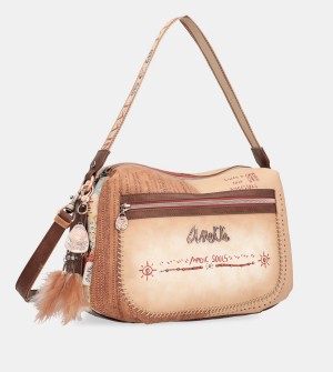 Geanta Crossbody Dama Anekke Tribe Large With Shoulder Curea | 9608174-TR