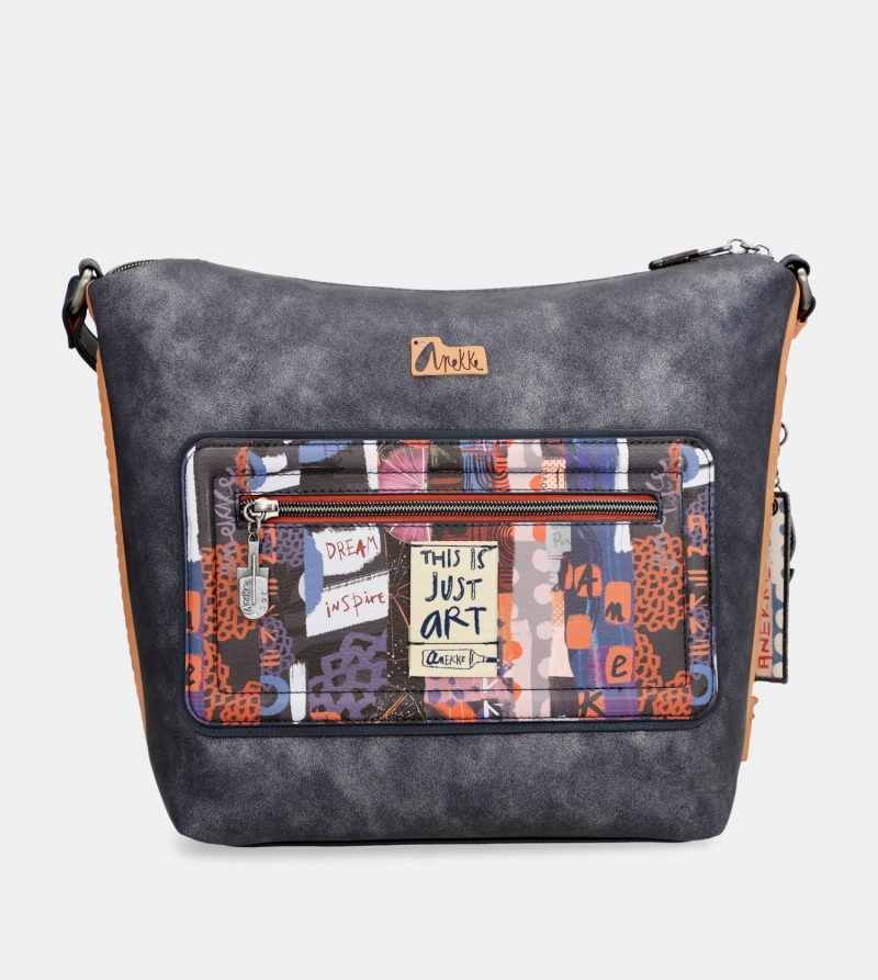 Geanta Crossbody Dama Anekke Contemporary Large Printed | 0791462-PT