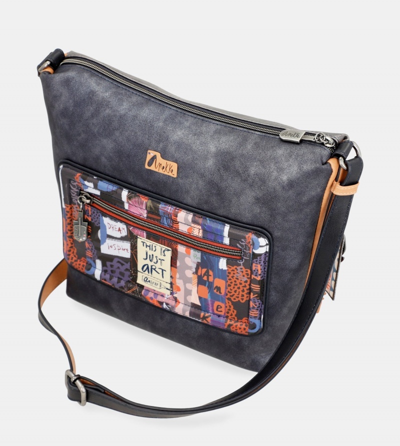 Geanta Crossbody Dama Anekke Contemporary Large Printed | 0791462-PT