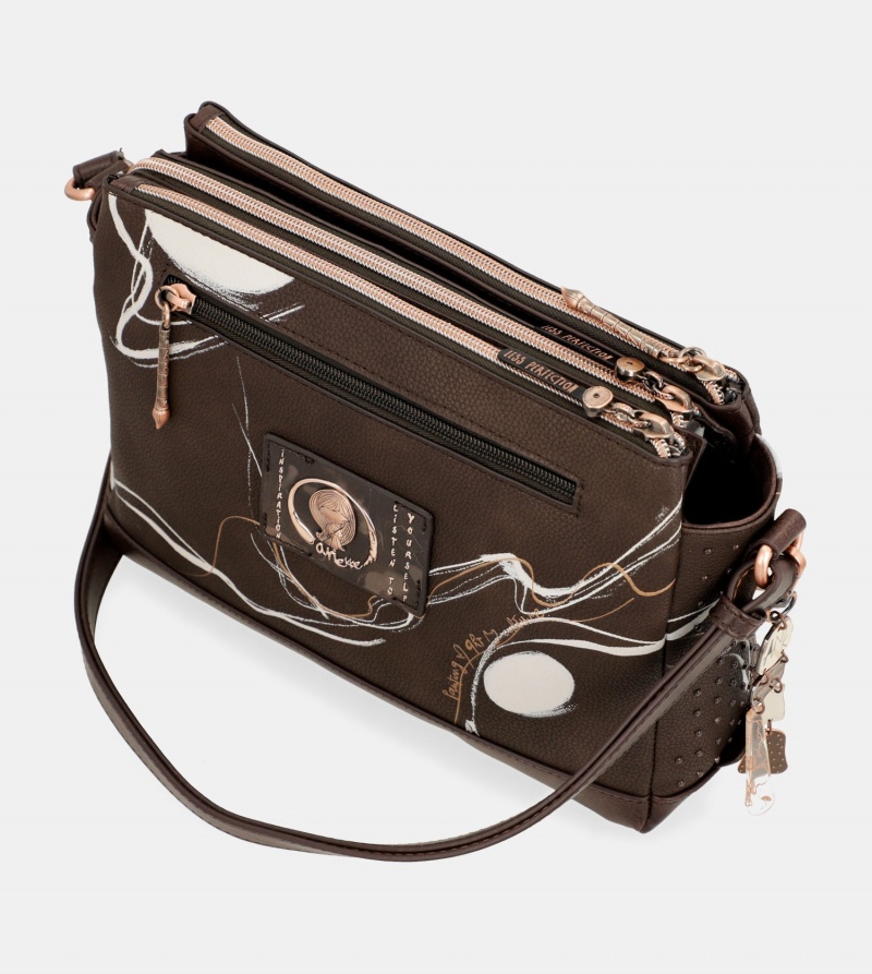 Geanta Crossbody Dama Anekke Nature Shodō 3 Compartment | 3974652-OC