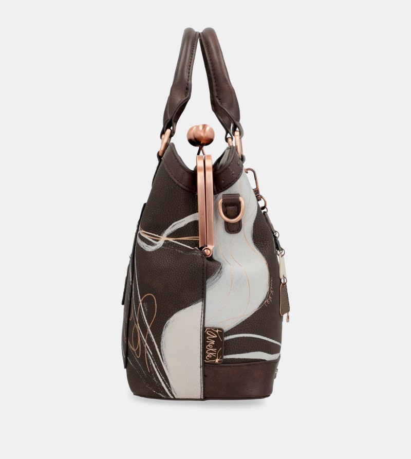 Geanta Crossbody Dama Anekke Nature Shodō Mouthpiece | 2980415-KM