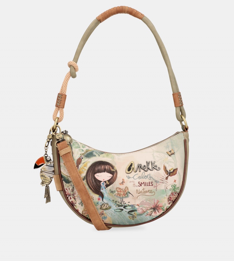 Geanta Crossbody Dama Anekke Oval Plus Messenger | 0197438-JC