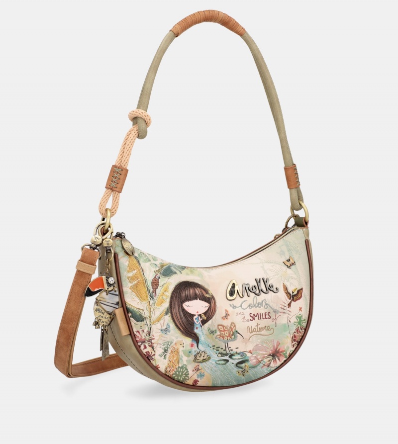 Geanta Crossbody Dama Anekke Oval Plus Messenger | 0197438-JC