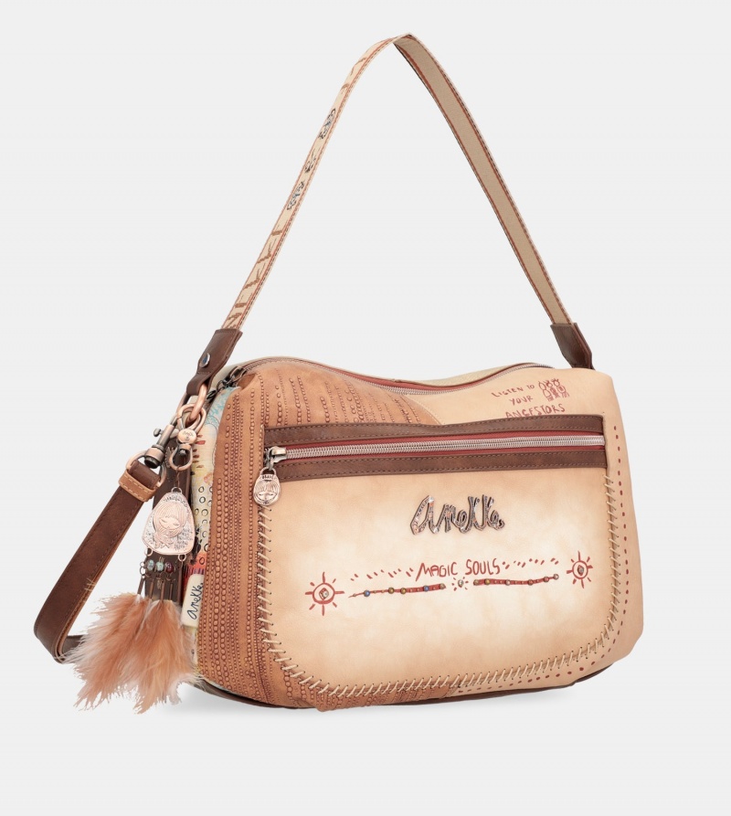 Geanta Crossbody Dama Anekke Tribe Large With Shoulder Curea | 9608174-TR