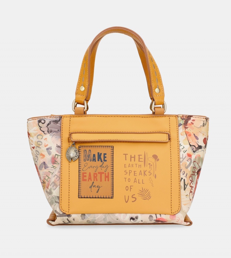 Geanta Tote Dama Anekke Nature Pachamama Ochre | 6904283-MZ