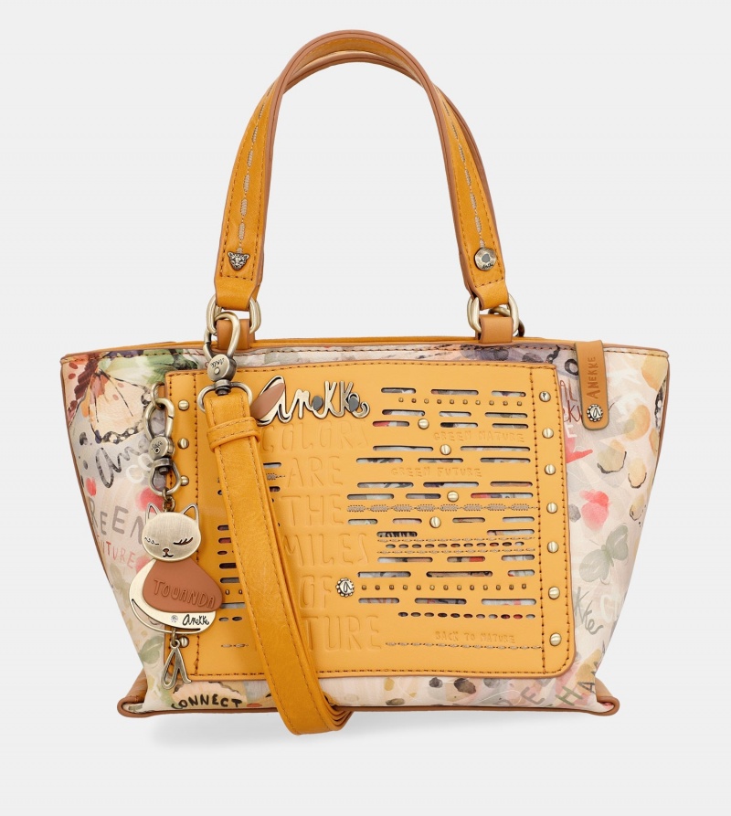 Geanta Tote Dama Anekke Nature Pachamama Ochre | 6904283-MZ