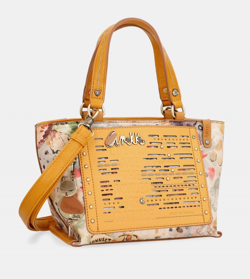 Geanta Tote Dama Anekke Nature Pachamama Ochre | 6904283-MZ