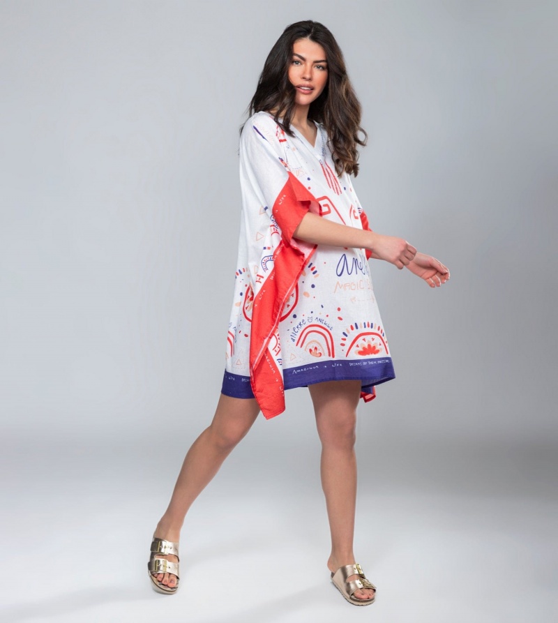 Rochie Dama Anekke Magic Souls Print Kaftan | 4156382-CJ